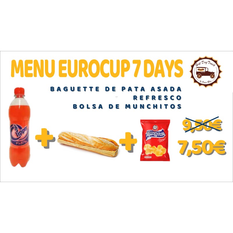 MENU EUROCUP 7 DAYS